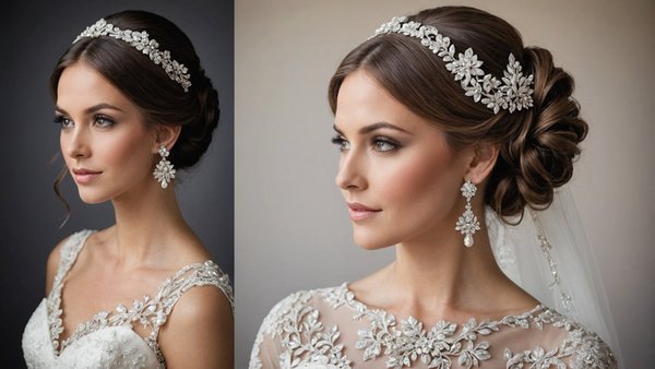 Bijoux de cheveux mariage : sublimez votre coiffure de mariée